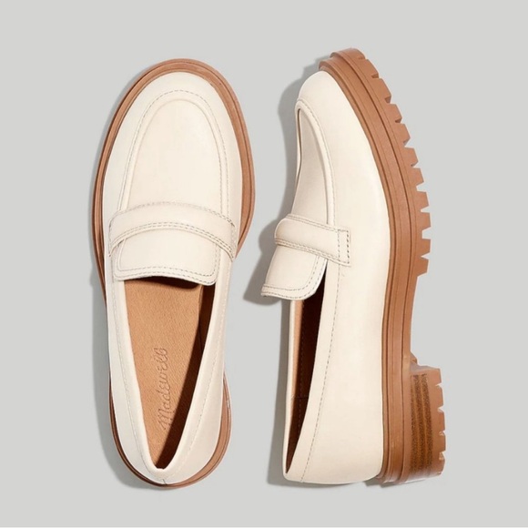 Madewell leather lugsole loafers - Picture 2 of 5